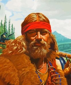 Mountain Man Diamond Painting