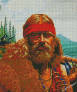 Mountain Man Diamond Painting