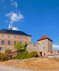 Norway Castle Diamond Painting