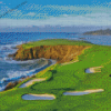 Pebble Beach Golf Diamond Painting