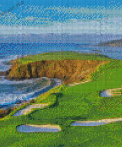 Pebble Beach Golf Diamond Painting