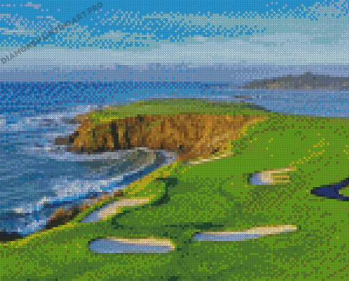 Pebble Beach Golf Diamond Painting