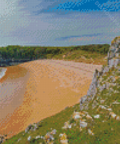 Pembrokeshire Beach Diamond Painting