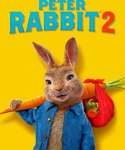 Peter Rabbit Movie Poster Diamond Painting