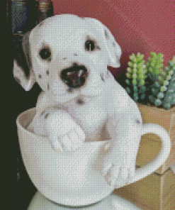 Teacup Puppy Diamond Painting