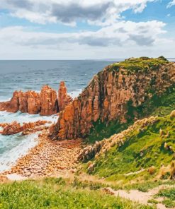 Phillip Island Woolamai The Pinnacles Diamond Painting