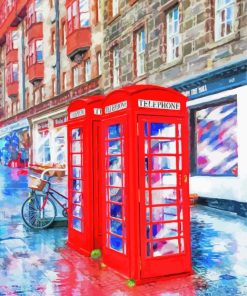 Phone Box Diamond Painting