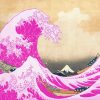 Pink Wave Diamond Painting