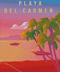 Playa Del Carmen Diamond Painting