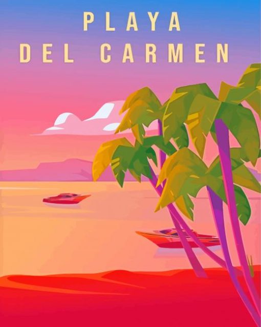 Playa Del Carmen Diamond Painting