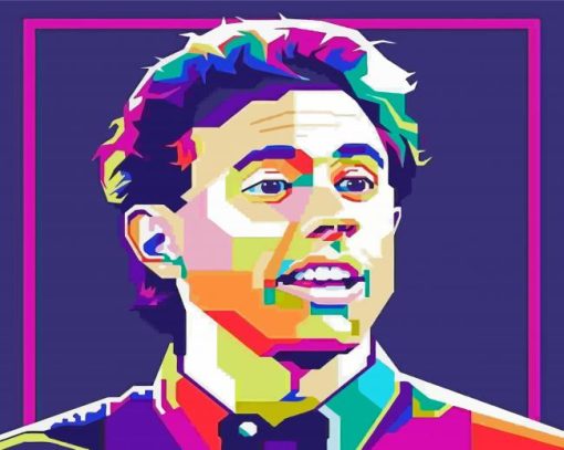 Pop Art Jerry Seinfeld Diamond Painting