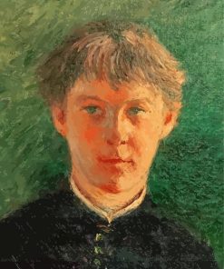 Portrait D Un Ecolier By Caillebotte Diamond Painting