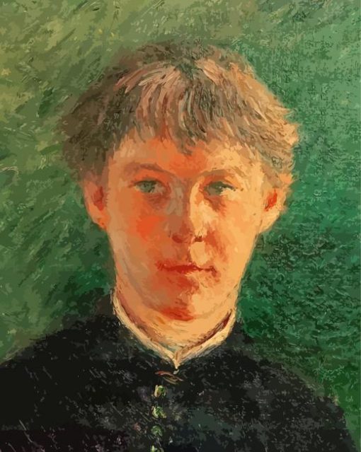 Portrait D Un Ecolier By Caillebotte Diamond Painting