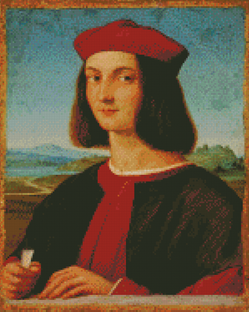 Portrait Of Pietro Bembo By Raphael Diamond Painting