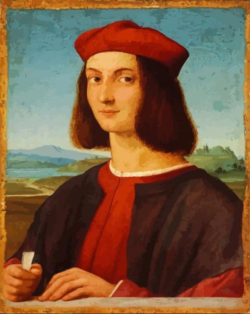 Portrait Of Pietro Bembo By Raphael Diamond Painting