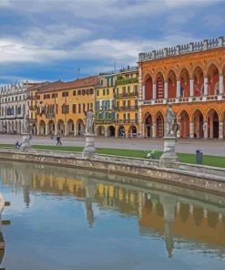 Prato Della Valle Padua In Italy Diamond Painting