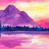 Purple Landscape Diamond Painting