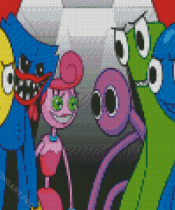 Rainbow Friends Diamond Painting