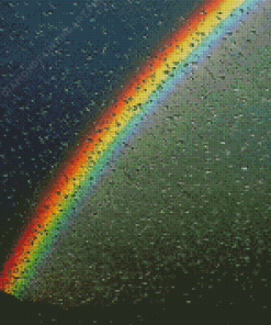 Rainbow Rain Diamond Painting