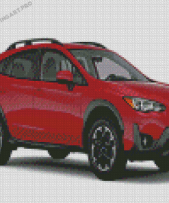 Red Dubaru Diamond Painting