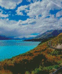 Road To Queenstown New Zealand Diamond Painting