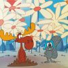 Rocky And Bullwinkle Diamond Painting