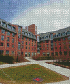 Rutgers University Building Diamond Painting