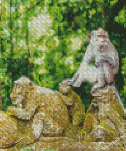 Sacred Monkey Diamond Painting