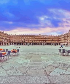 Salamanca Mayor Plaza Diamond Painting