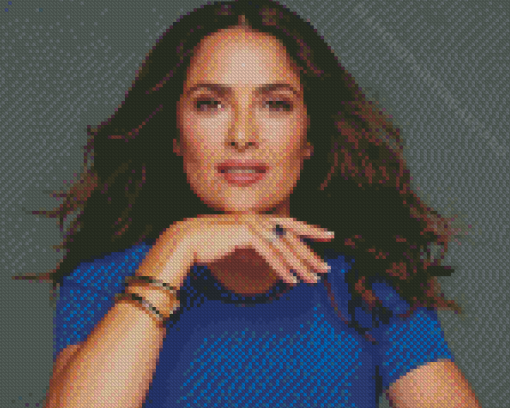 Salma Hayek Diamond Painting