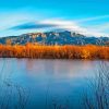 Sandia Mountains Mexico Landscape Diamond Painting