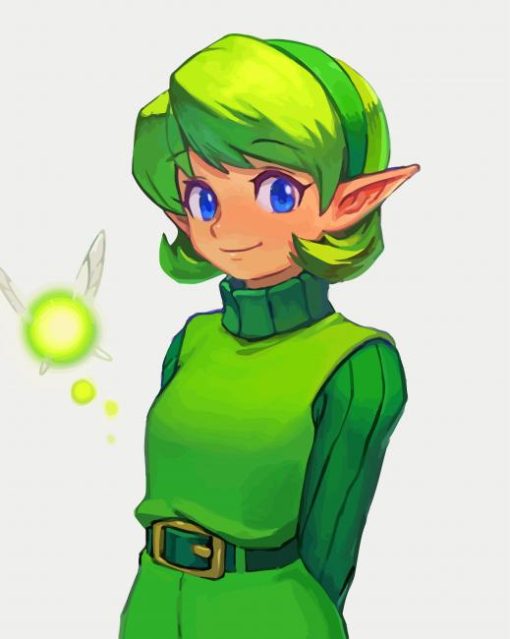 Saria Legend Of Zelda Diamond Painting