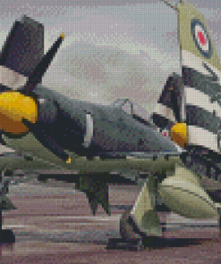 Sea Fury Diamond Painting