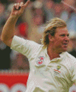 Shane Warne Player Diamond Painting