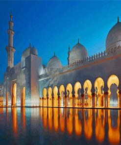 Sheikh Zayed Mosque Abu Dhabi Diamond Painting