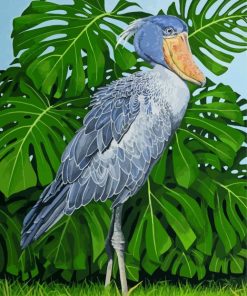 Shoebill Art Diamond Painting