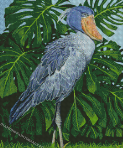 Shoebill Art Diamond Painting