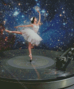 Space Ballerina Diamond Painting