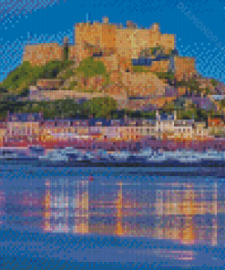 St Helier Buildings View Diamond Painting