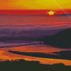 Sunset Over Barmouth Wales Diamond Painting