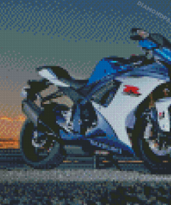 Suzuki Gsxr At Sunset Diamond Painting