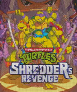 Teenage Mutant Ninja Turtles Shredders Revenge Diamond Painting