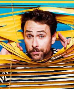 The Actor Charlie Day Diamond Painting