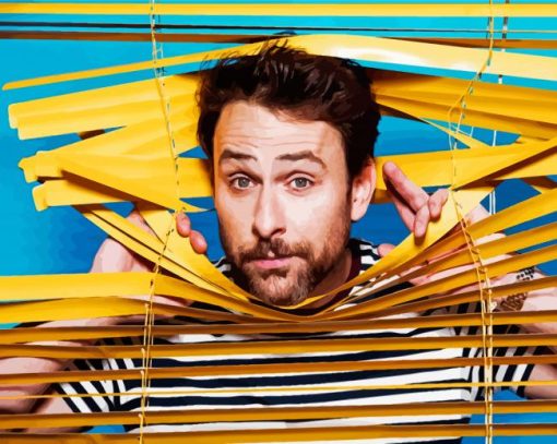 The Actor Charlie Day Diamond Painting