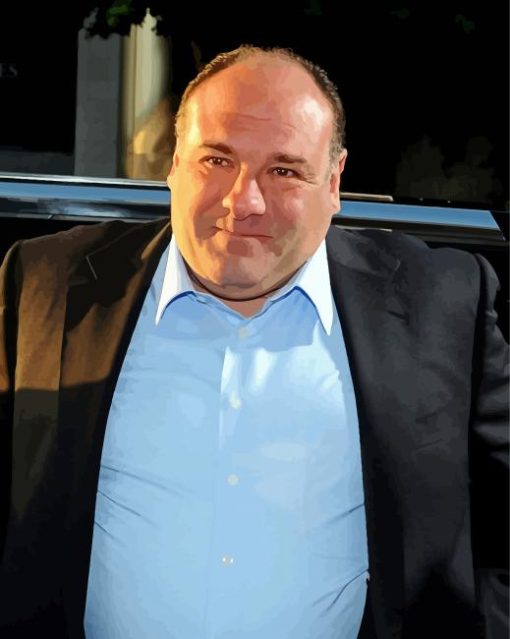 The Actor James Gandolfini Diamond Painting