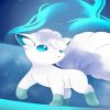 The Alolan Vulpix Pokemon Anime Diamond Painting