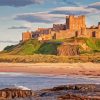 The Bamburgh Castle England Diamond Painting