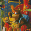 The Banjo Kazooie Game Diamond Painting