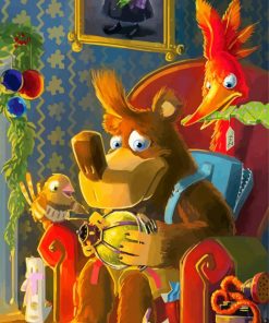 The Banjo Kazooie Game Diamond Painting