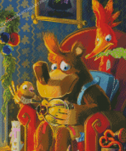 The Banjo Kazooie Game Diamond Painting